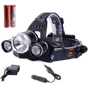 F.b.ı BR-5000 T6 Kafa Feneri 5000 Lumens 3xcree Xm-T6+2r5 Lamba LED Kamp Lambası