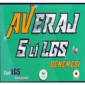 Av Akıllı Versiyon Yayınları 8. Sınıf LGS 5 li Averaj Deneme