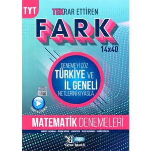Yayın Denizi Yayınları TYT Matematik Fark Tekrar Ettiren 14 x 40 Denemesi