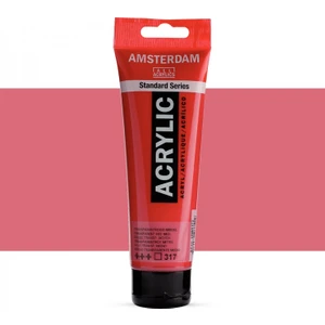 Akrilik Boya 120 ml Transparent Red Medium 317