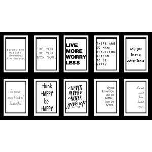 Tellgraf Motto Poster 10 x 15 cm