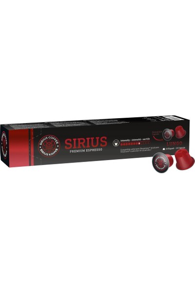 Sirius Special Nesspresso Uyumlu Kapsül Kahve 6 Lungo