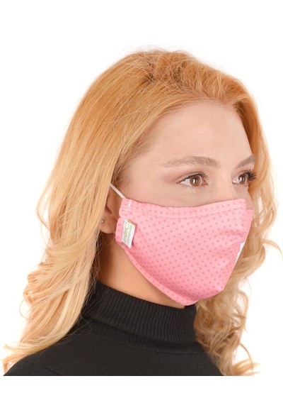 Eoc Dangerous 2 Katlı Kulak Arkası Ayarlı Yıkanabilir Kadın Maskesi