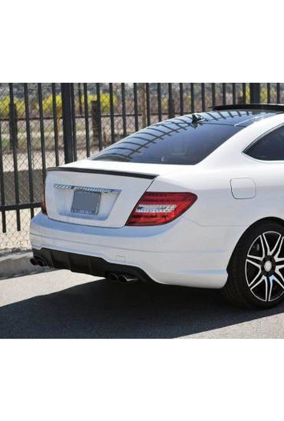 Araba Alışveriş Mercedes W204 C Series 2007-2014 Bagaj Üstü Spoiler