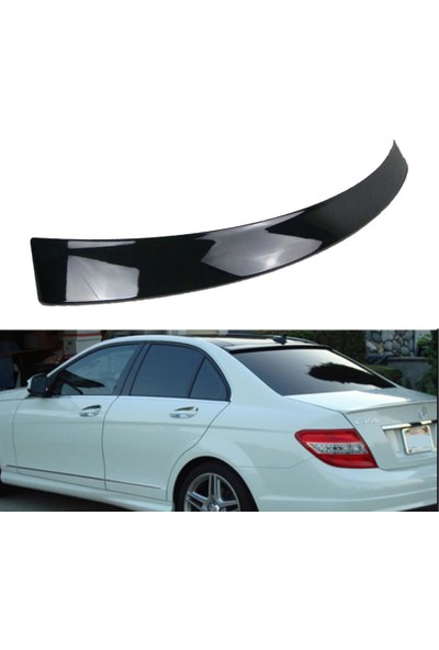 Araba Alışveriş Mercedes W204 C Serisi Cam Üstü Spoiler 2007-2014