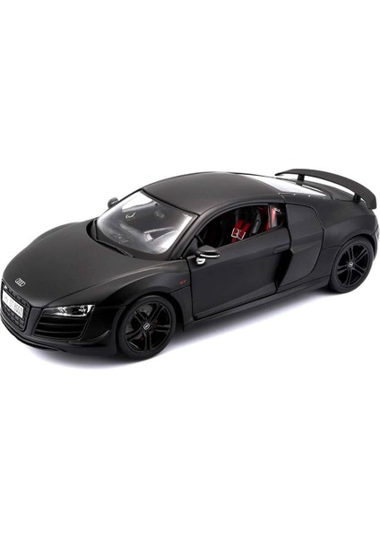 Audi R8 Gt Siyah 1:18 Model Araba
