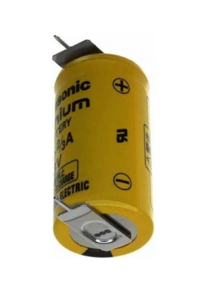 BR-2/3A 3V Lithium Pil 2 Ayaklı