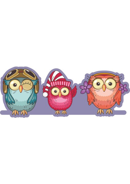 Sevimli Kuşlar Sticker - 17265