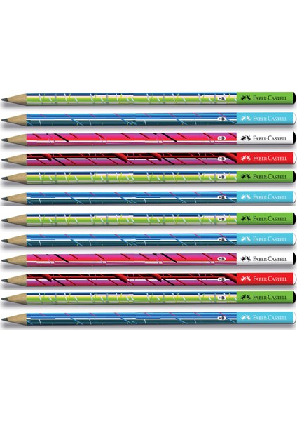 Festival Yuvarlak Kurşun Kalem 12'li