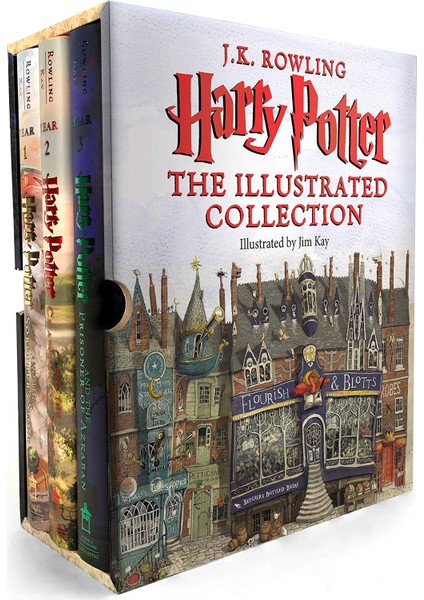 Harry Potter: Illustrated Collection (Books 1-3 Boxed Set)
