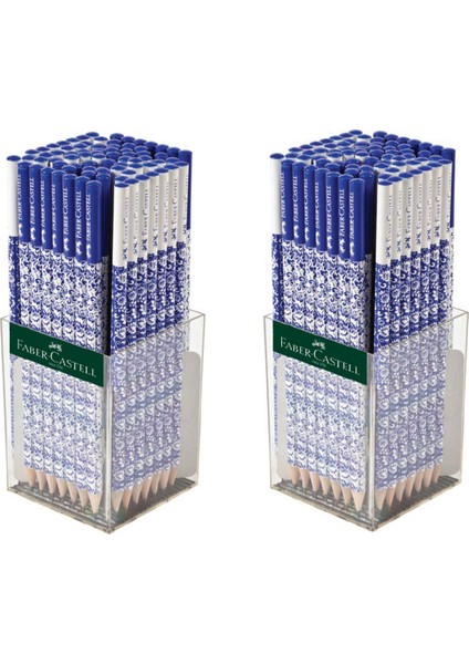 Floral Yuvarlak Kurşun Kalem 144'LÜ