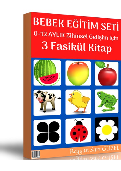 Bebek Eğitim Seti (0-12 Aylık Zihinsel Gelişim Seti)