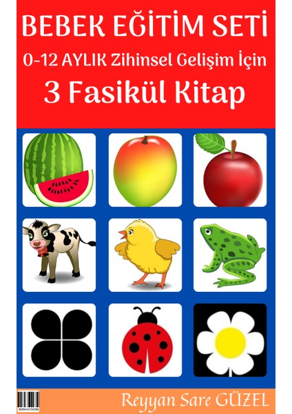 Bebek Eğitim Seti (0-12 Aylık Zihinsel Gelişim Seti)