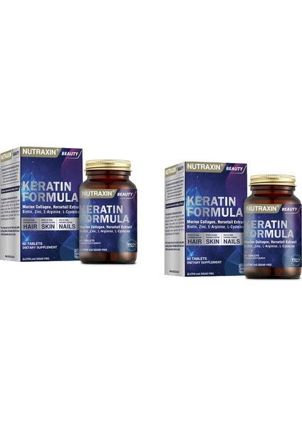 Keratin Formula 60 Tablet x 2 Adet