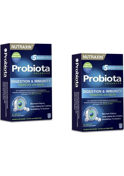 Probiota Advanced 60 Tablet x 2 Adet