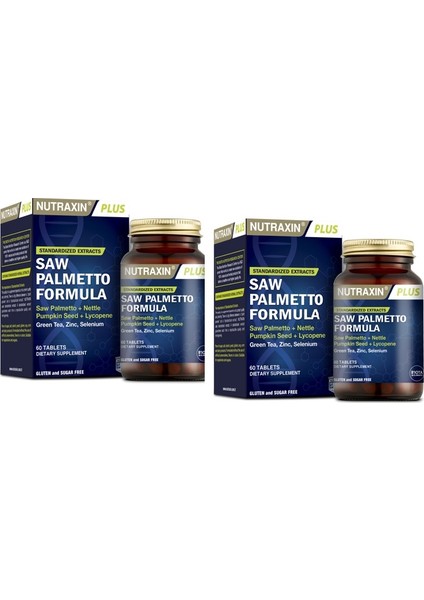 Saw Palmetto Formula 60 Tablet x 2 Adet