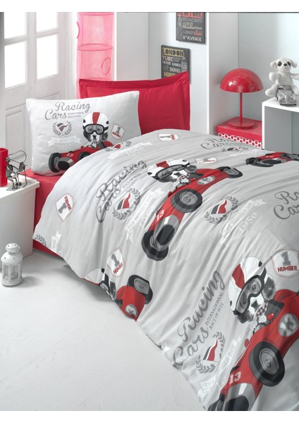 Komfort Home Genç Ranforce Nevresim Takımı (Racing Cars)