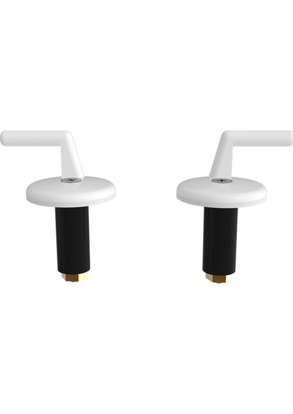 Klozet Kapak Vidası Üstten Sıkmalı Plastik