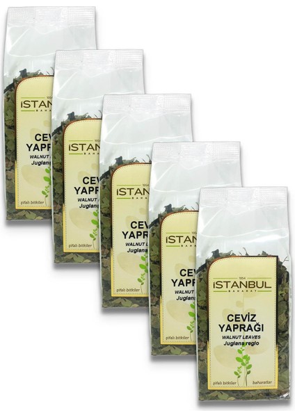 Istanbul Baharat Ceviz Yaprağı 5X50 gr