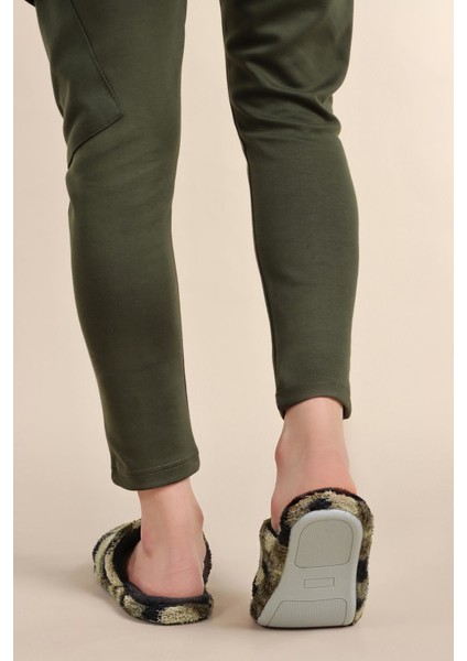 Erkek Ev Terliği Haki Kamuflaj fiyatları