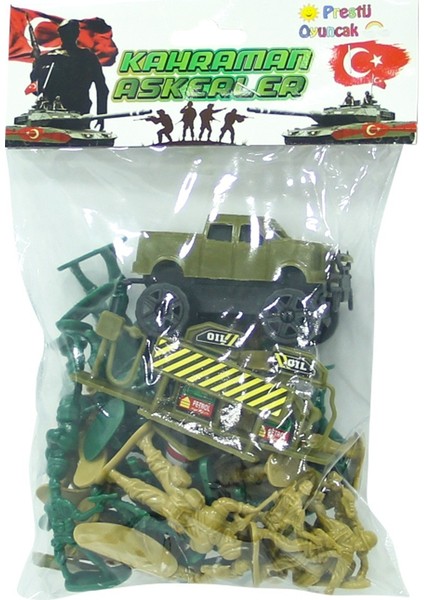 Poşetli Arabalı Asker Seti fiyatları