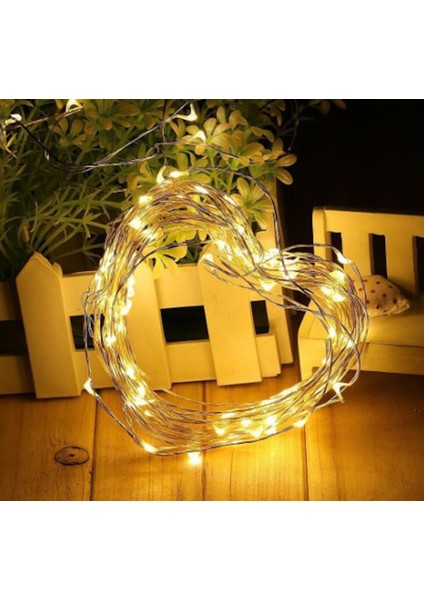 10 Metre Peri LED Pilli Ince Telli Işık Ip LED Gün Işığı fiyatları