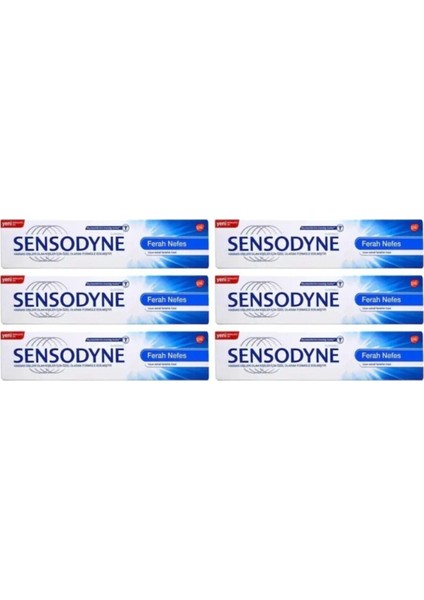 Extra Fresh Diş Macunu 100 ml x 6