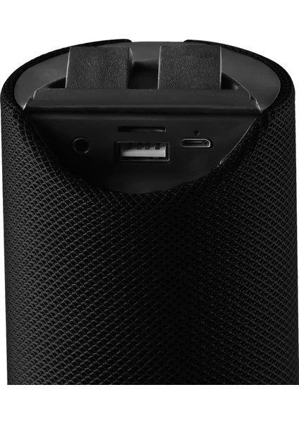 Acoustic 0123 Taşınabilir Kablosuz Bluetooth Speaker Siyah