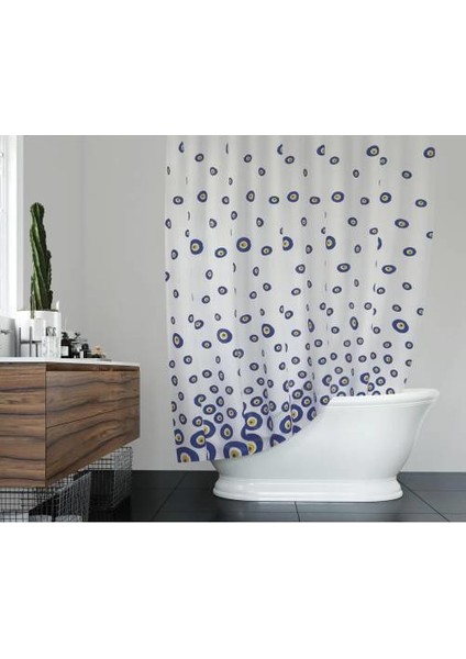 Günce Su Geçirmez Banyo Perdesi