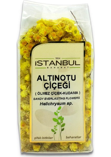 Istanbul Baharat Altınotu Çiçeği (Ölmez Çiçek-Kudama) 6X20 gr fiyatları