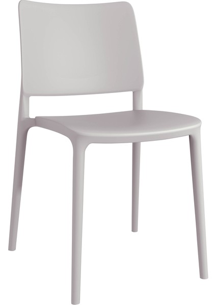 Joy Sandalye Kum Beji - Mutfak Sandalyesi - Kolçaksız