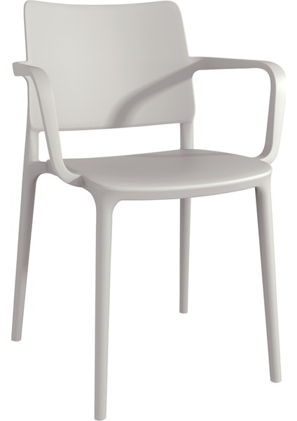 Joy Koltuk Kum Beji - Mutfak Sandalyesi - Kolçaklı