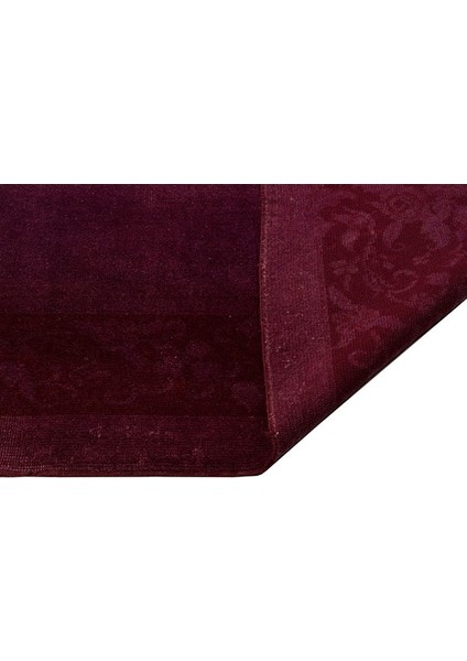 Overdye Ottoman Mürdüm El Dokuma Halı 217X303CM 6.58M2