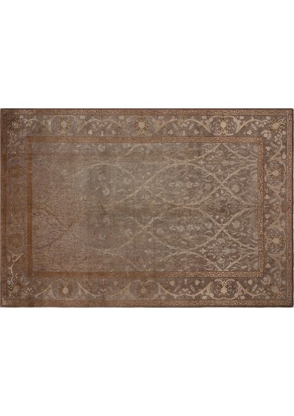 Overdye Ottoman Antrasit El Dokuma Halı 215X315CM 6.77M2