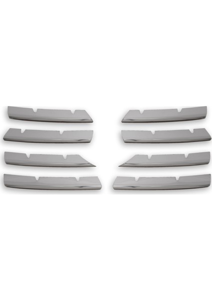 Aksesuar Vw Passat B6 Ön Panjur 2006-2012 8 Parça Paslanmaz Krom
