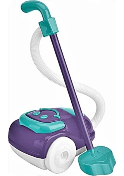 Çocuklar Için Oyuncak Sevimli Elektrik Süpürgesi Mavi-Mor Renk