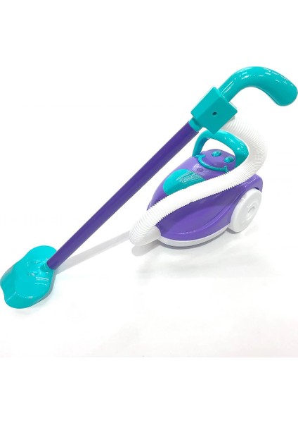 Çocuklar Için Oyuncak Sevimli Elektrik Süpürgesi Mavi-Mor Renk fiyatları