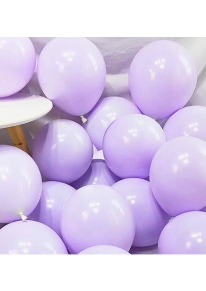 Lila Makaron (Pastel) Balon 10 Adet fiyatları