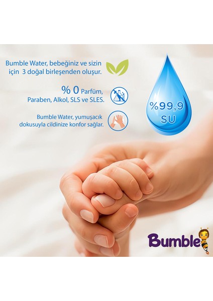 WATER ISLAK MENDİL 60 YAPRAK 8'Lİ PAKET