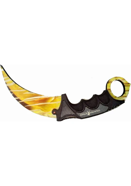 Egenin Sepeti Ahşap Cs-Go Gold Tiger Tooth Oyuncak