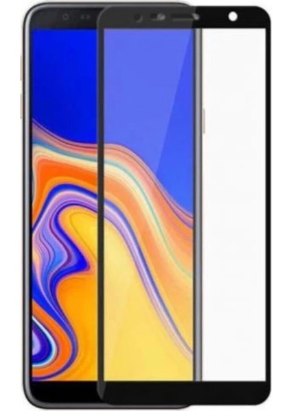 Samsung Galaxy J4 Plus Tam Kaplayan Temperli Ekran Koruyucu Cam