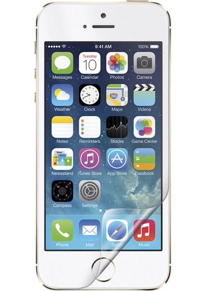 Apple Apple Apple iPhone 5s Nano Ekran Koruyucu Kırılmaz Esnek Cam