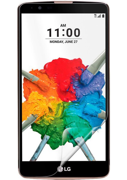 LG Stylus 2 Nano Ekran Koruyucu Kırılmaz Esnek Cam