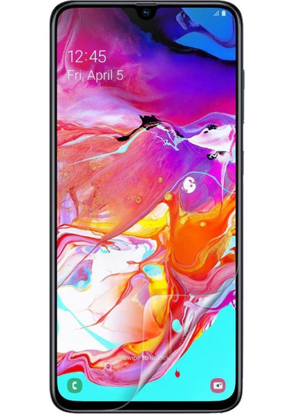 Samsung Galaxy A70 Nano Ekran Koruyucu Kırılmaz Esnek Cam