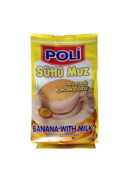 Sütlü Muz Aromalı Içecek Tozu 250 gr