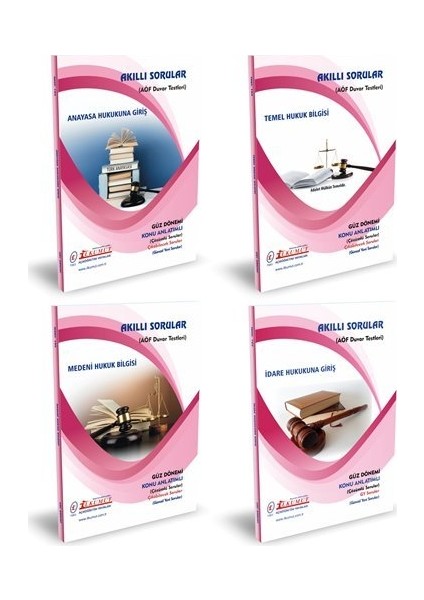 İlkumut Yayınları - Adalet 1. Sınıf 1. Dönem Modüller Set (Güz)