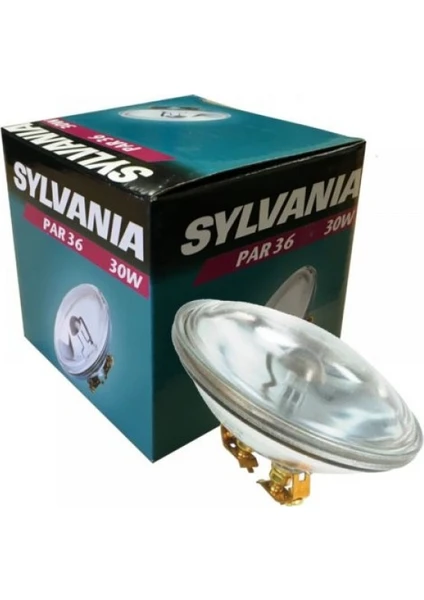 12V 30W PAR36 Pinspot Ampulü 4405 Günışığı Sylvania 12V 30W