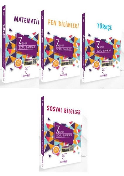 7. Sınıf Matematik Fen Türkçe Sosyal Soru Bankası