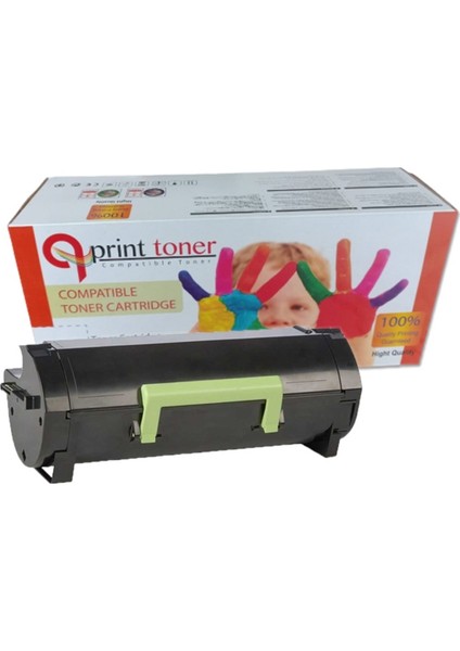 Lexmark Ms / Mx 310 / 410 / 510 Muadil Toner 5000 Sayfa Siyah