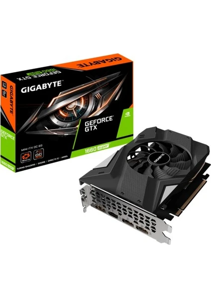 Geforce Gtx 1660 Super Mını Itx Oc 6gb Pcı-Express 3.0 Ekran Kartı GV-N166SIXOC-6GD